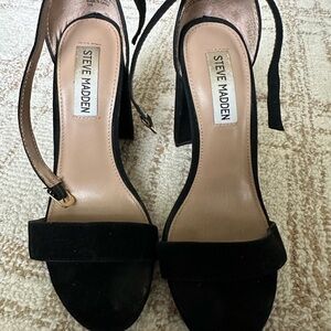 Steve Madden Black Women's Heels